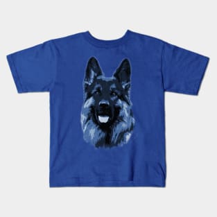 German Shepherd Dog Lover K9 Police Dogs Kids T-Shirt